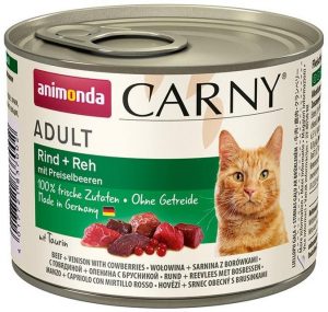 Carny Cat Adult Rind+Reh+Pre.200gD