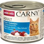Carny Cat Adult Rind+Kabelj. 200gD