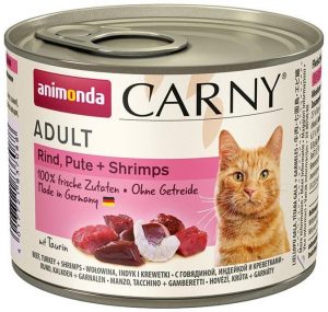 Carny Cat Adult Rind+Pute+Sh.200gD