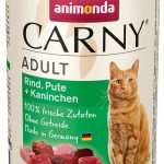 Carny Cat Adult Rind+Pute+Ka.400gD