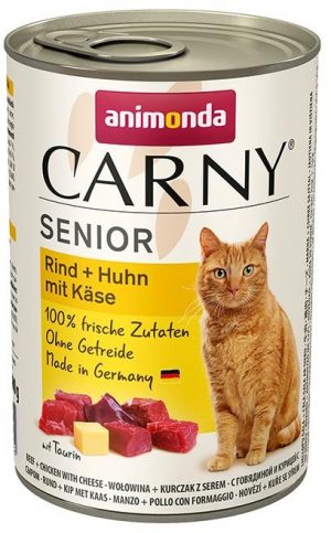 Carny Cat Sen.Rind+Huhn+Käse 400gD