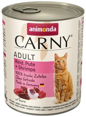 Carny Cat Adult Rind+Pute+Sh.800gD