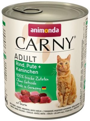 Carny Cat Adult Rind+Pute+Ka.800gD