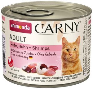 Carny Cat Pute+Huhn+Shrimps 200gD