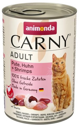Carny Cat Pute+Huhn+Shrimps 400gD