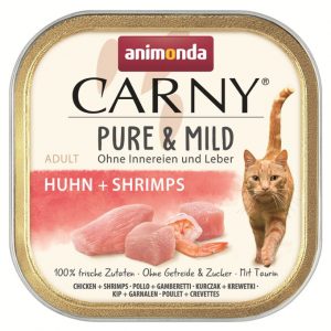 Carny Cat Pure & Mild Huhn + Shrimps 100gS