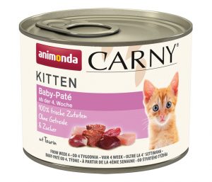 Carny Cat Kitten Baby-Paté 200gD