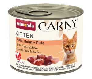 Carny Cat Kitten Kal+Huhn+Put 200gD
