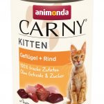 Carny Cat Kitten Geflü+Rind 400gD