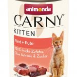 Carny Cat Kitten Rind+Pute 400gD