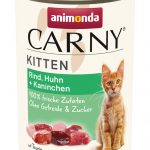 Carny Cat Kitten Rind+Huhn+Kan 400gD