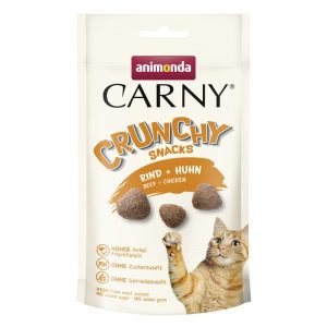 Animonda Cat Snack Carny Crunchy Rind + Huhn 50g