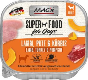MAC's DOG - Lamm, Pute & Kürbis 150gS