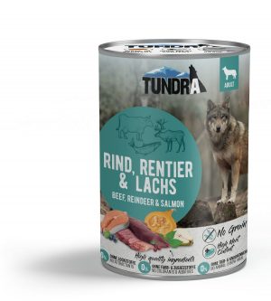 Tundra DOG Rind, Rentier & Lachs 400gD