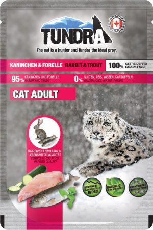 Tundra CAT Kaninchen und Forelle 85gP