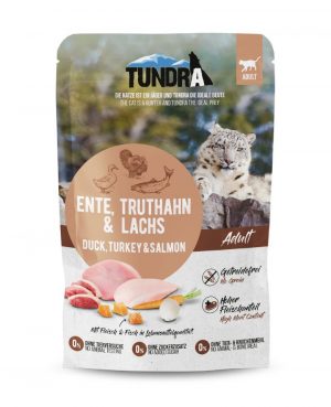 Tundra CAT Ente, Truthahn und Lachs 85gP