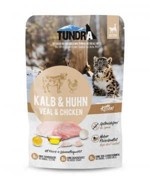 Tundra CAT Kitten Kalb und Huhn 85g 85gP