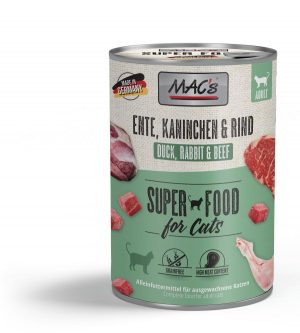 MAC's CAT - Ente, Kaninchen & Rind 400gD