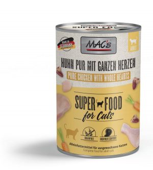 MAC's CAT - Huhn & Geflügelherzen 400gD