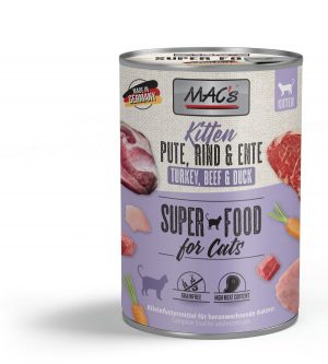 MAC's CAT - Kitten Pute, Rind & Ente 400gD