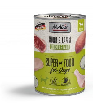MAC's DOG - Hühnchen & Lamm 400gD