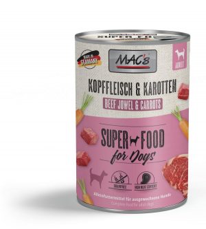 MAC's DOG - Kopffleisch & Karotten 400gD