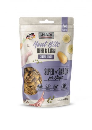 MAC's DOG - Meat Bits Huhn & Lamm 120g