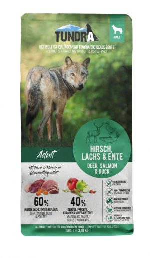 Tundra DOG Hirsch, Ente, Lachs 3,18kg