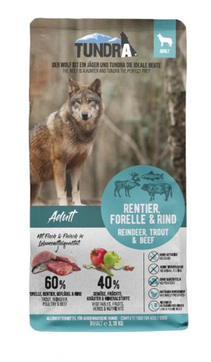 Tundra DOG Rentier, Forelle & Rind 3,18kg