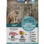 Tundra DOG Rentier, Forelle & Rind 750g