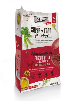 MAC's DOG - Mono frisches Pferd 3kg