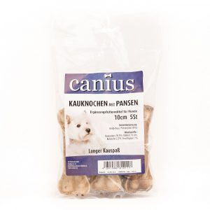 Canius Kauknochen Pansen 10cm 5St