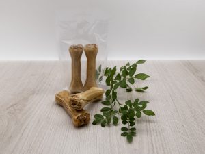 Canius EU Kauknochen gefüllt mit Strauß 10cm 2St