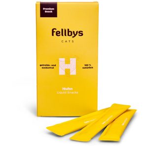 Fellbys Cat Snacks Liquid Huhn 90g (6x15g)