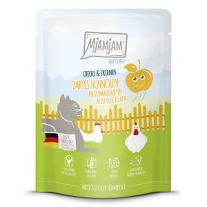 MjAMjAM Cat - Chicks+Friends Huhn+Apfel 300gP