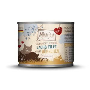 MjAMjAM Cat - Lachs-Filet+Huhn 190gD