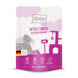 MjAMjAM Cat - Schwein+Möhrchen 300gP