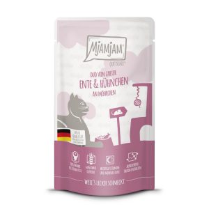 MjAMjAM Cat - Ente+Huhn 125gP