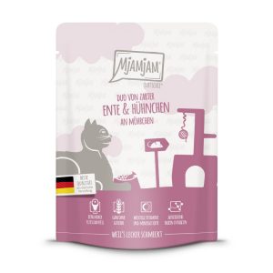 MjAMjAM Cat - DUO Ente+Huhn 300gP