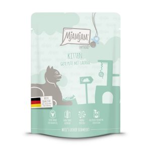 MjAMjAM Cat - Kitten Pute+Lachsöl 300gP