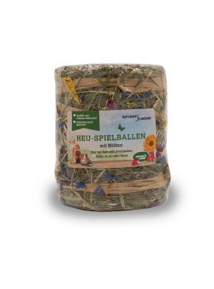Heu-Spielballen Blüten 150g
