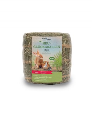 Heu-Glücksballen Natur 1kg