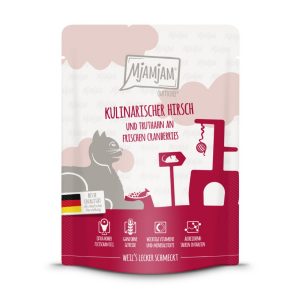 MjAMjAM Cat - Hirsch+Truthahn+Cranberries 300gP