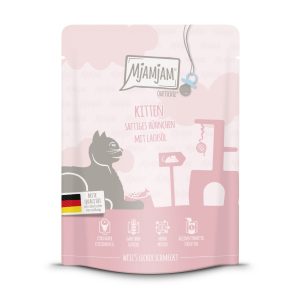 MjAMjAM Cat - Kitten Huhn+Lachsöl 300gP