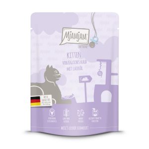 MjAMjAM Cat - Kitten Kalb+Lachsöl 300gP