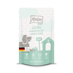 MjAMjAM Dog - Pute+Reis+Zuchhini 125gP