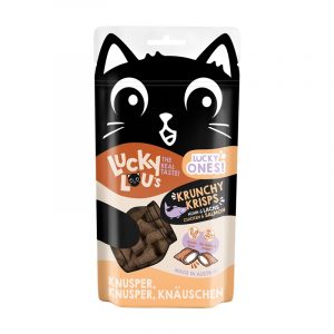 Lucky Lou Lucky Ones Krunchy Krisps Huhn+Lachs 60g