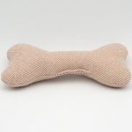 Stoffspielzeug für Hunde Knochen beige