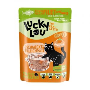 Lucky Lou Cat EF Thf. Karotte in Broth 70gP