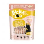 Lucky Lou Cat EF Thf.+Hühnerf in Jelly 70gP